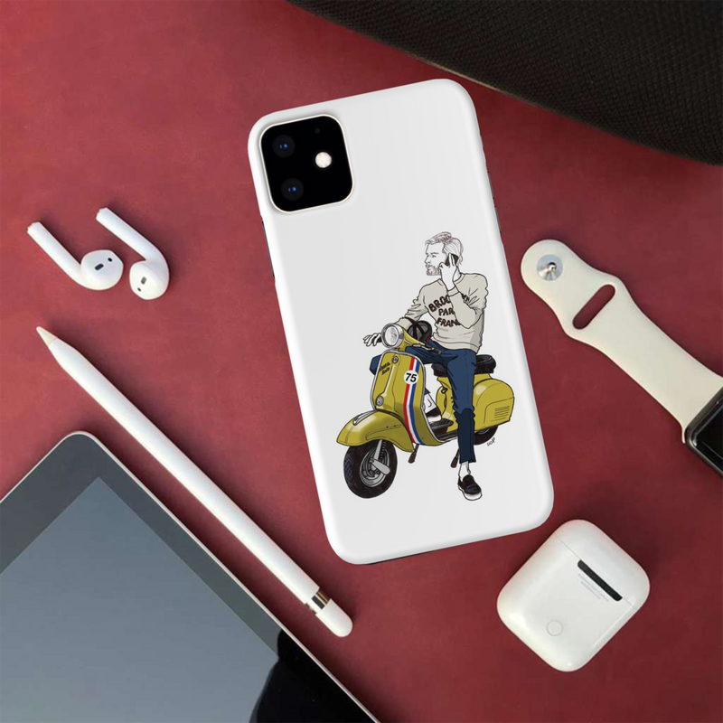 Scooter 75 Printed Slim Cases and Cover for iPhone 11