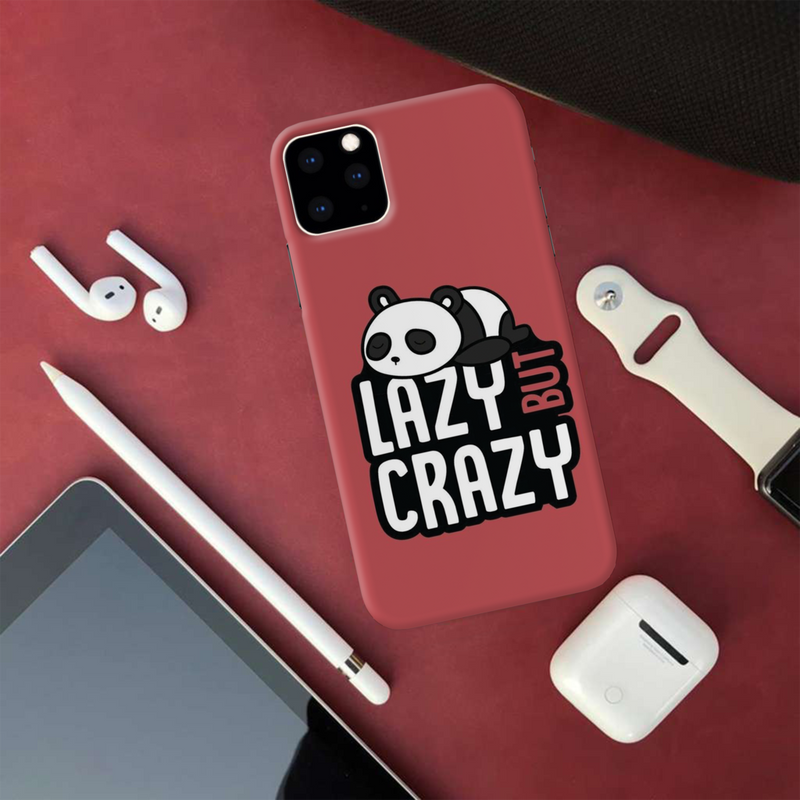 Lazy but crazy Printed Slim Cases and Cover for iPhone 11 Pro Max