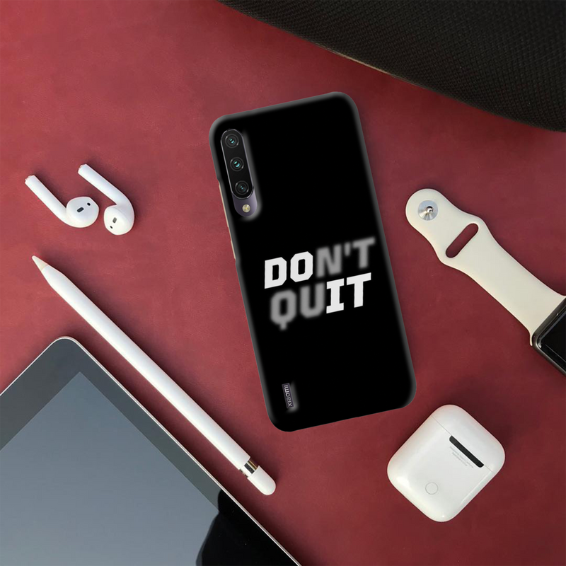 Don't quit Printed Slim Cases and Cover for Redmi A3