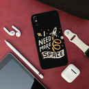 I need more space Printed Slim Cases and Cover for iPhone XS