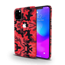 Military Red Camo Pattern Mobile Case Cover For Iphone 11 Pro Max