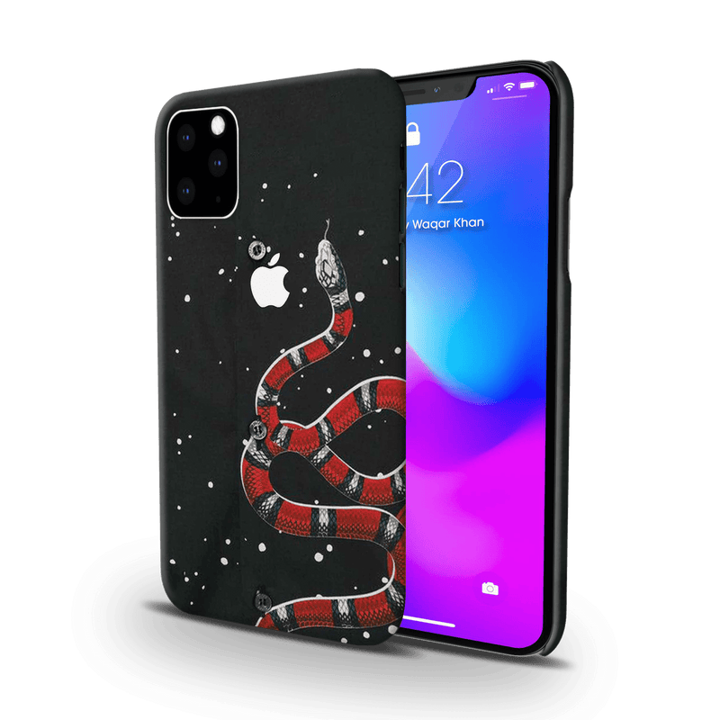 Snake in Galaxy Pattern Mobile Case Cover For Iphone 11 Pro Max