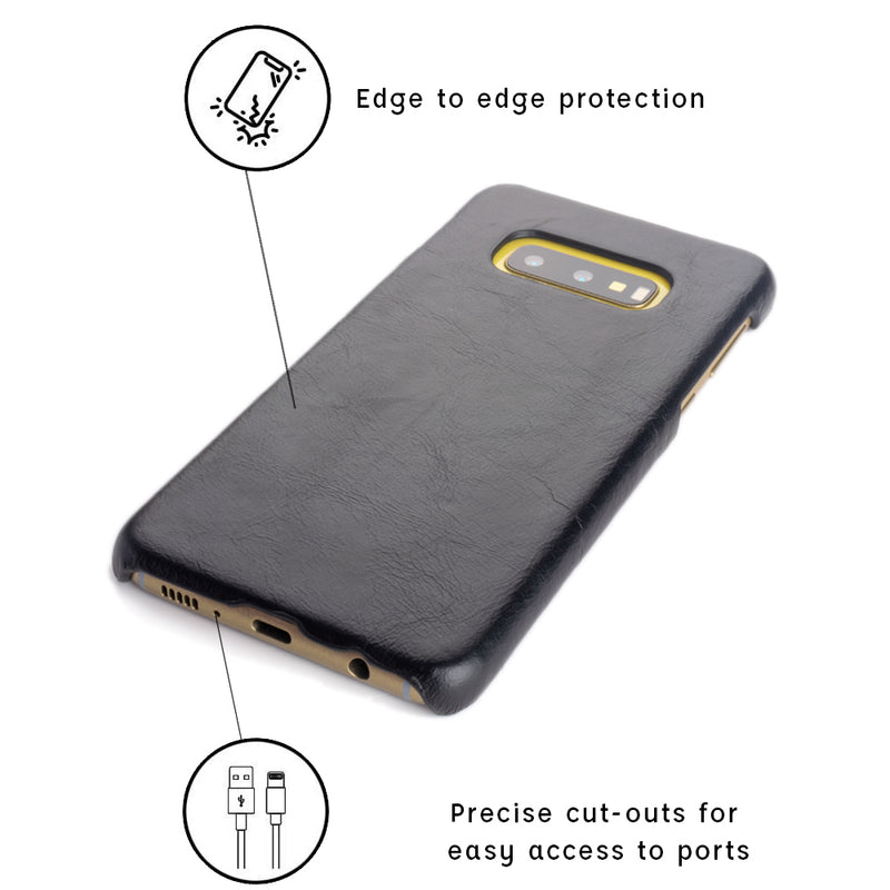 Real Leather Case for Galaxy S10E