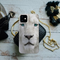 White Lion Portrait Pattern Mobile Case Cover For Iphone 11