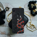 Snake in Galaxy Pattern Mobile Case Cover For Redmi Note 7 Pro