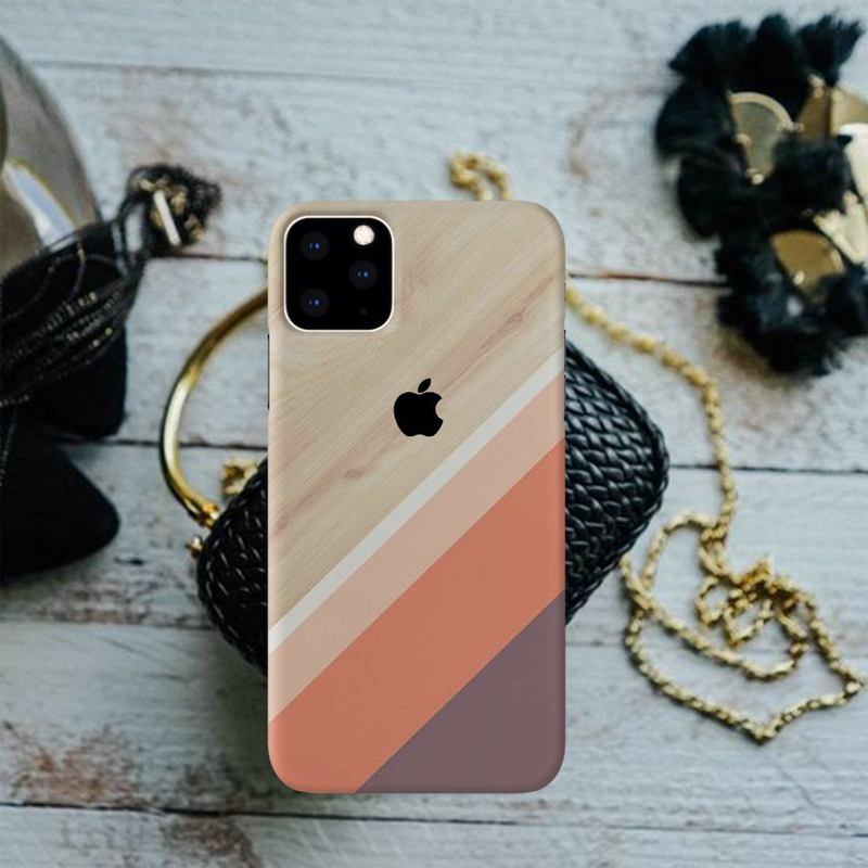 Wooden Pattern Mobile Case Cover For Iphone 11 Pro