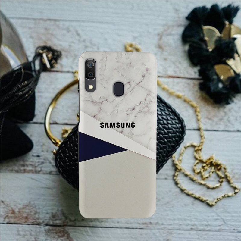 Tiles and Plane Pattern Mobile Case Cover For Galaxy A20