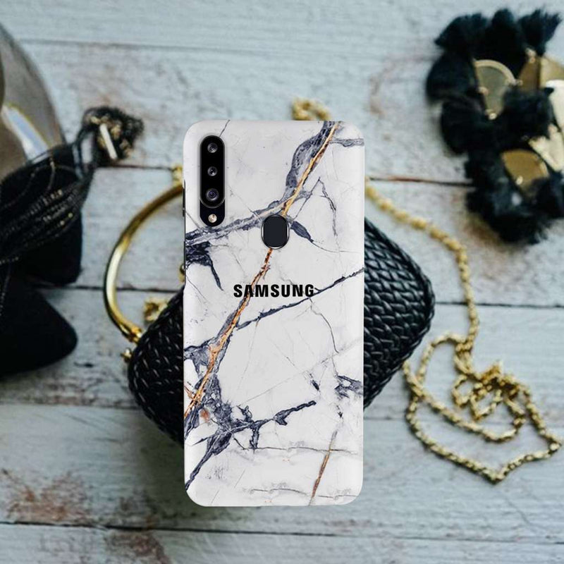 Marble Pattern Mobile Case Cover For Galaxy A20S