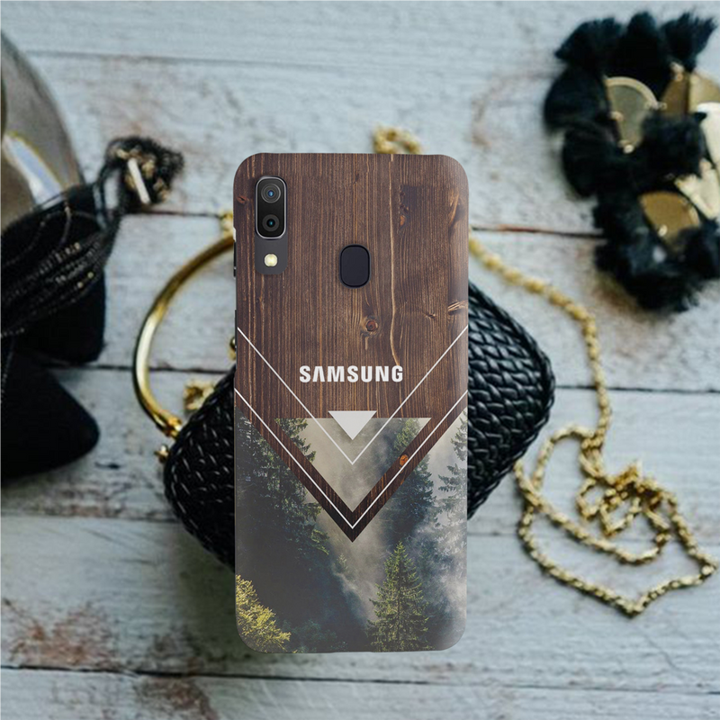 Wood and Forest Scenery Pattern Mobile Case Cover For Galaxy A20