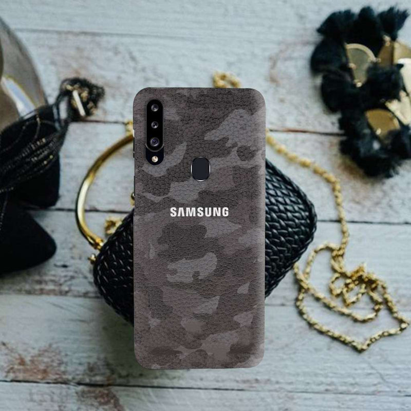 Camo Distress Pattern Mobile Case Cover For Galaxy A20S