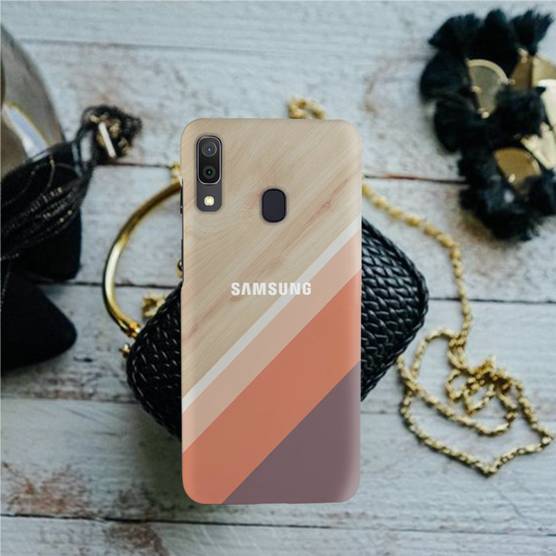 Wooden Pattern Mobile Case Cover For Galaxy A30