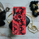 Military Red Camo Pattern Mobile Case Cover For Redmi A3