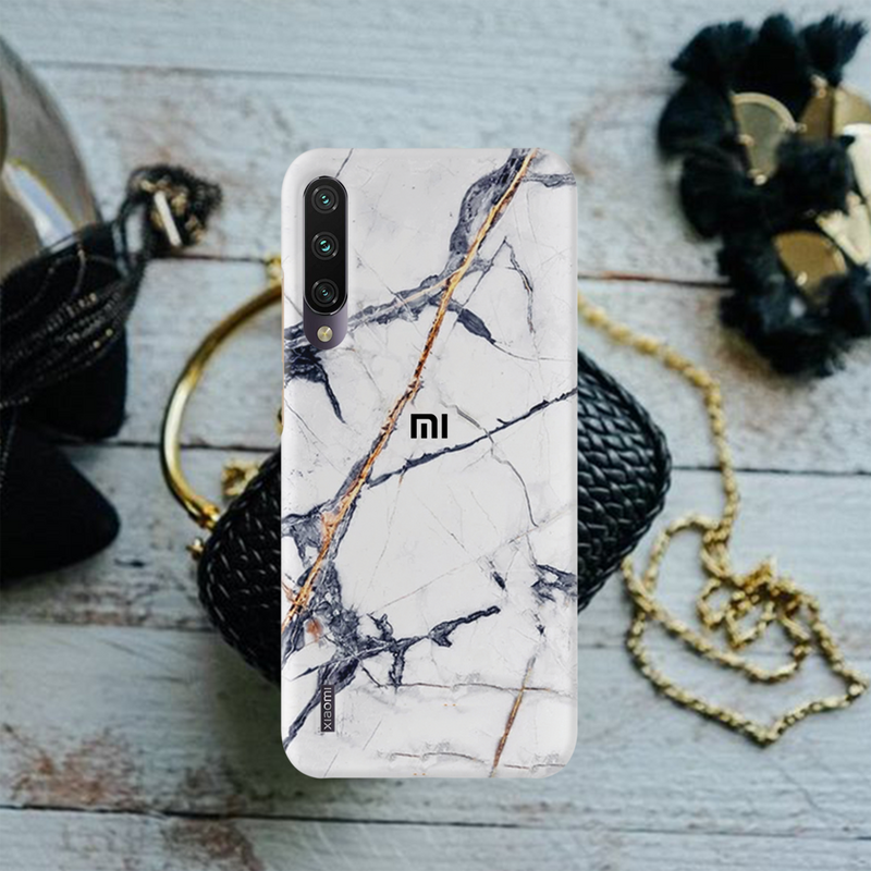 White Marble Pattern Mobile Case Cover For Redmi A3