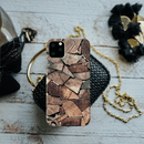Wood Pieces Pattern Mobile Case Cover For Iphone 11 Pro