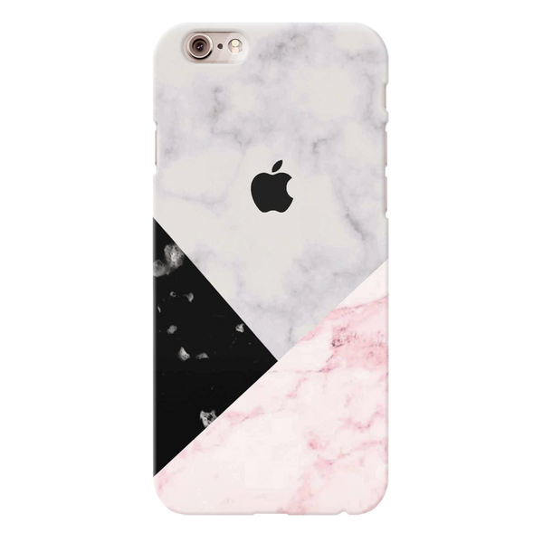 Pink Black & White Marble Pattern Mobile Case Cover For Iphone 6