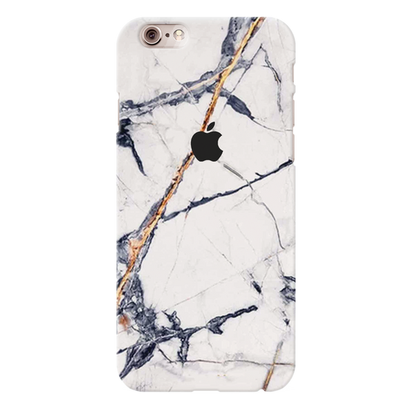 White Marble Pattern Mobile Case Cover For Iphone 6