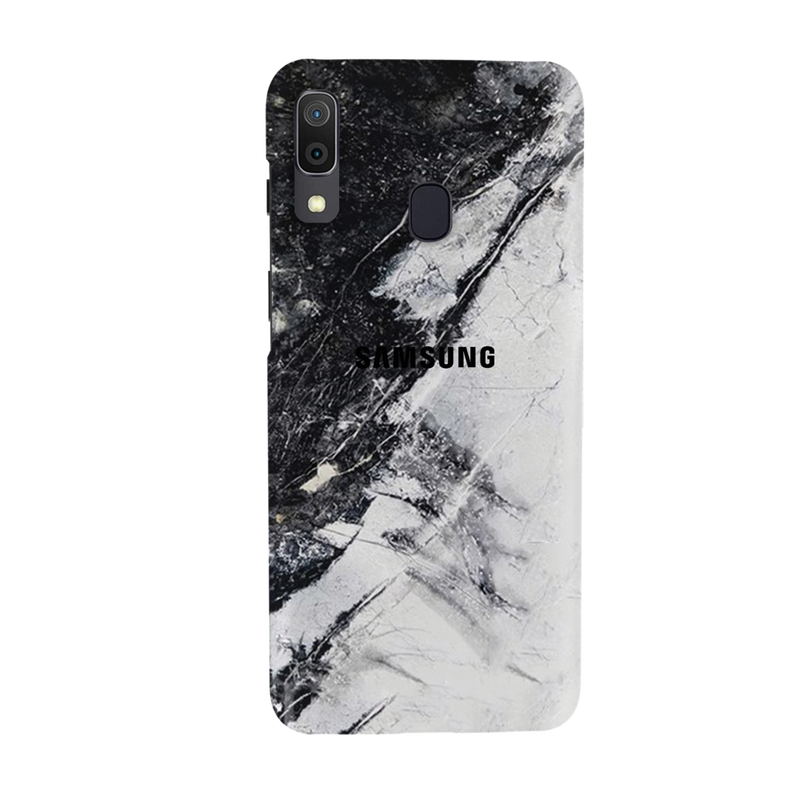 Black Cloud Marble Pattern for Galaxy A20