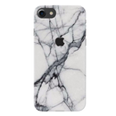 Light Grey Marble Pattern Mobile Case Cover For Iphone 7