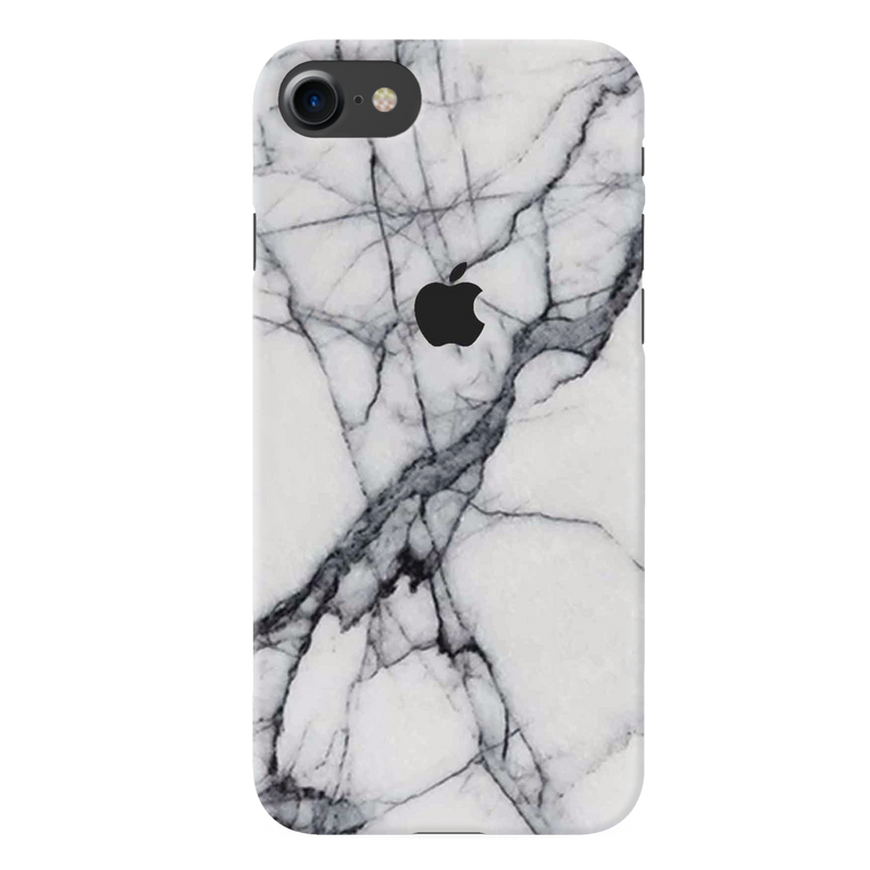 Light Grey Marble Pattern Mobile Case Cover For Iphone 7