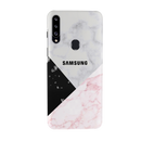 Pink Black & White Pattern Mobile Case Cover For Galaxy A20S