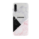 Pink Black & White Pattern Mobile Case Cover For Galaxy A50