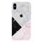 Pink Black & White Marble Pattern Mobile Case Cover For Iphone XS MAX