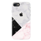 Pink Black & White Marble Pattern Mobile Case Cover For Iphone 7