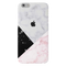 Pink Black & White Marble Pattern Mobile Case Cover For Iphone 6 Plus