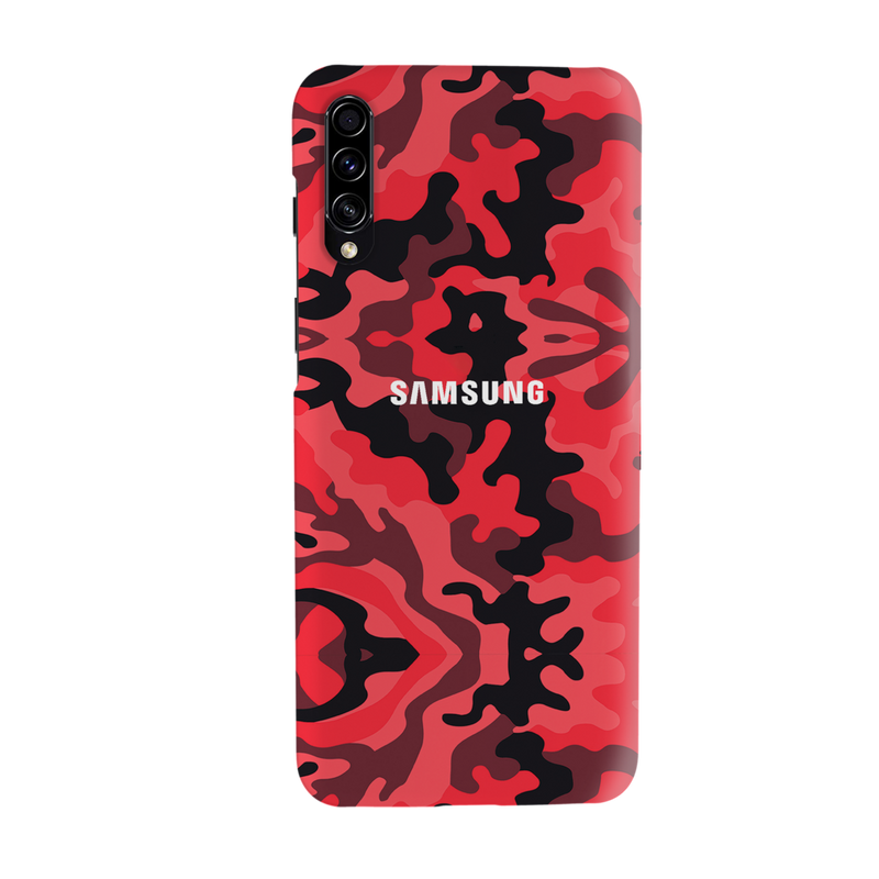 Military Red Camo Pattern Mobile Case Cover For Galaxy A30S