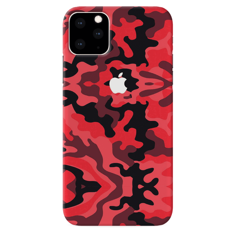 Military Red Camo Pattern Mobile Case Cover For Iphone 11 Pro Max