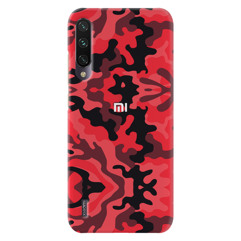 Military Red Camo Pattern Mobile Case Cover For Redmi A3