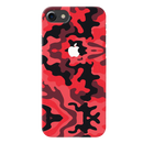 Military Red Camo Pattern Mobile Case Cover For Iphone 7