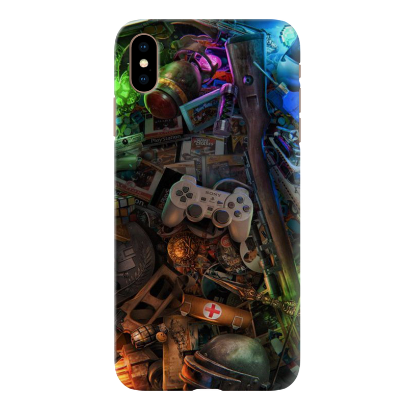 Gaming Pattern Mobile Case Cover For Iphone XS MAX