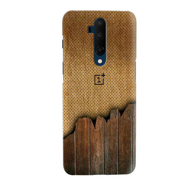 Wood Pattern Mobile Case Cover For Oneplus 7t Pro