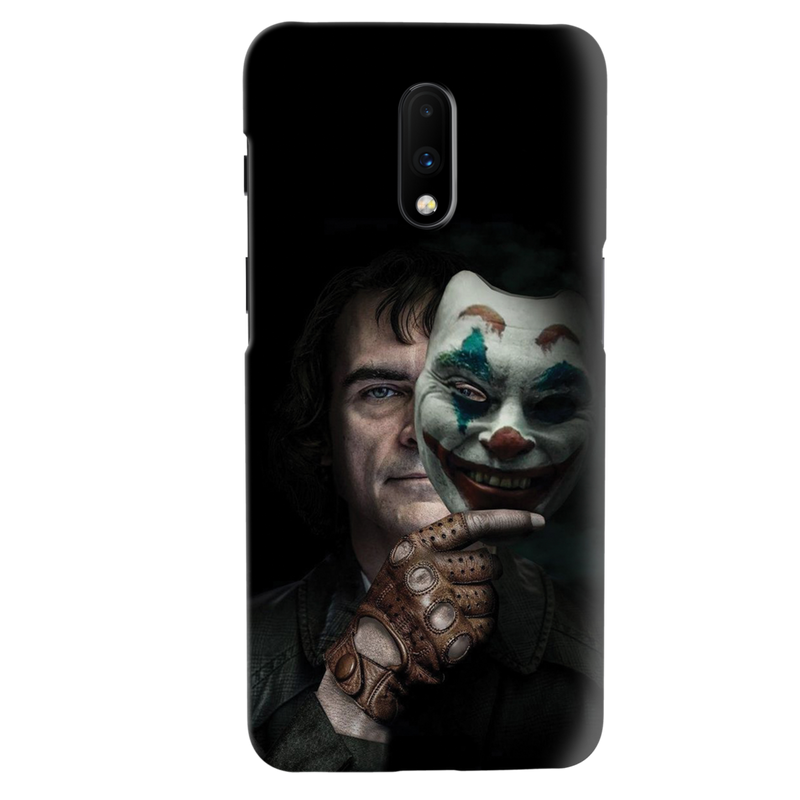 Joker Movie Face Pattern Mobile Case Cover For Oneplus 7