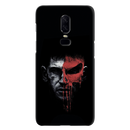 Red Skull Face Pattern Mobile Case Cover For Oneplus 6