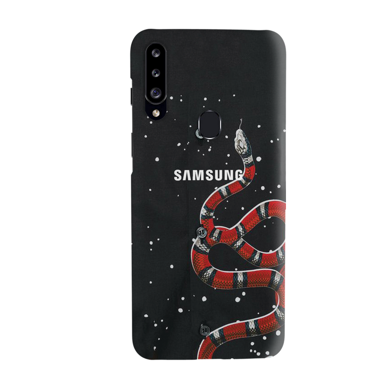 Snake in Galaxy Pattern Mobile Case Cover For Galaxy A20S