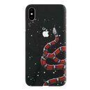 Snake in Galaxy Pattern Mobile Case Cover For Iphone XS MAX