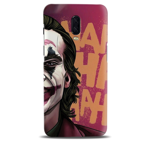 Joker Pink Pattern Mobile Case Cover For Oneplus 6T