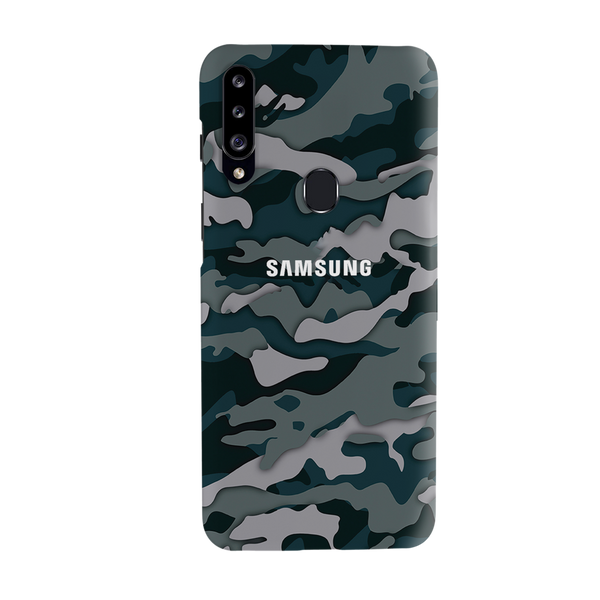 Military Camo Pattern Mobile Case Cover For Galaxy A20S