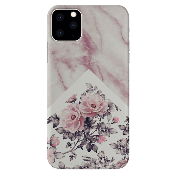 Tiles and Flowers Pattern Mobile Case Cover For Iphone 11 Pro