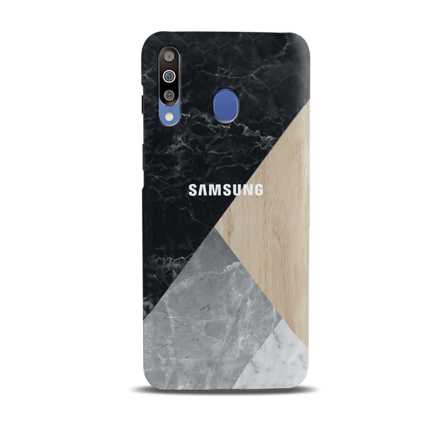 Tiles and Wooden Pattern Mobile Case Cover For Galaxy M30