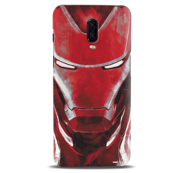 Iron Man Suit Pattern Mobile Case Cover For Oneplus 6T