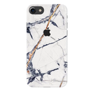 White Marble Pattern Mobile Case Cover For Iphone 7