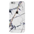 White Marble Pattern Mobile Case Cover For Iphone 6 Plus