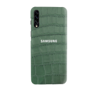 Green Boxes Pattern Mobile Case Cover For Galaxy A30S