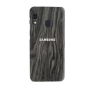 Black Wood Surface Pattern Mobile Case Cover For Galaxy A20