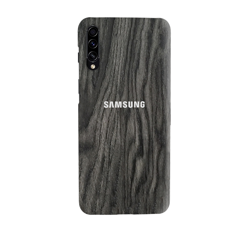 Black Wood Surface Pattern Mobile Case Cover For Galaxy A50S