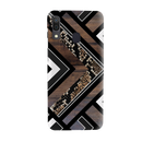 Carpet Pattern Black, White and Brown Pattern Mobile Case Cover For Galaxy A20