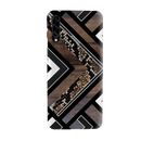 Carpet Pattern Black, White and Brown Pattern Mobile Case Cover For Galaxy A30S